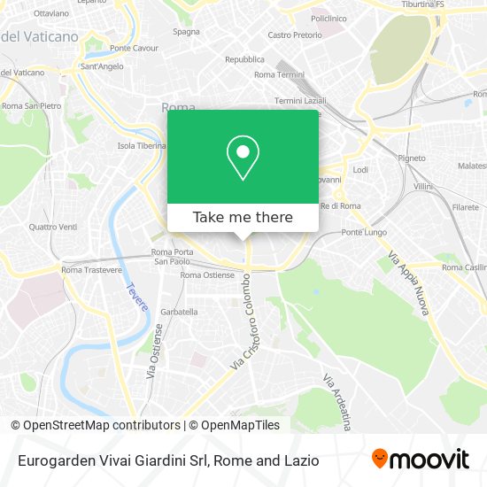 Eurogarden Vivai Giardini Srl map