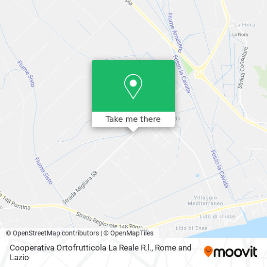 Cooperativa Ortofrutticola La Reale R.l. map
