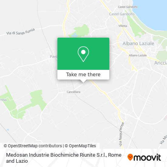 Medosan Industrie Biochimiche Riunite S.r.l. map