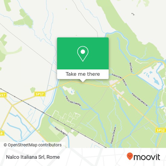 Nalco Italiana Srl map