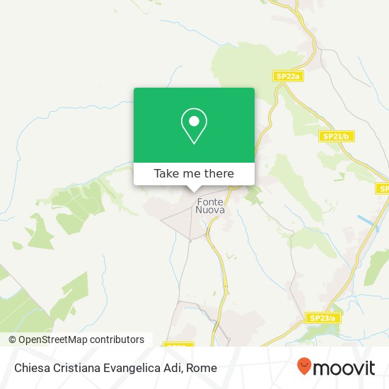 Chiesa Cristiana Evangelica Adi map