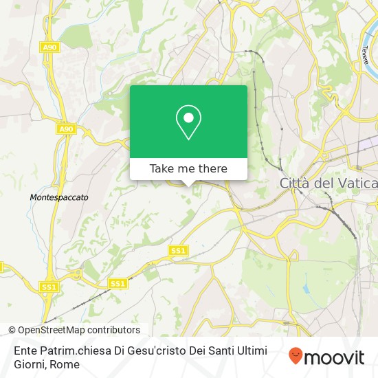 Ente Patrim.chiesa Di Gesu'cristo Dei Santi Ultimi Giorni map