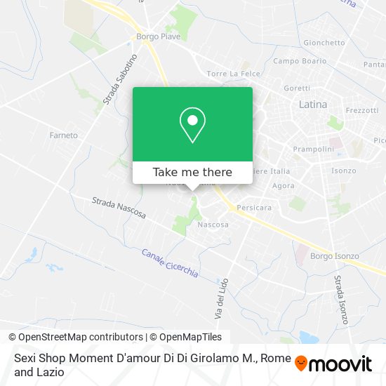 Sexi Shop Moment D'amour Di Di Girolamo M. map