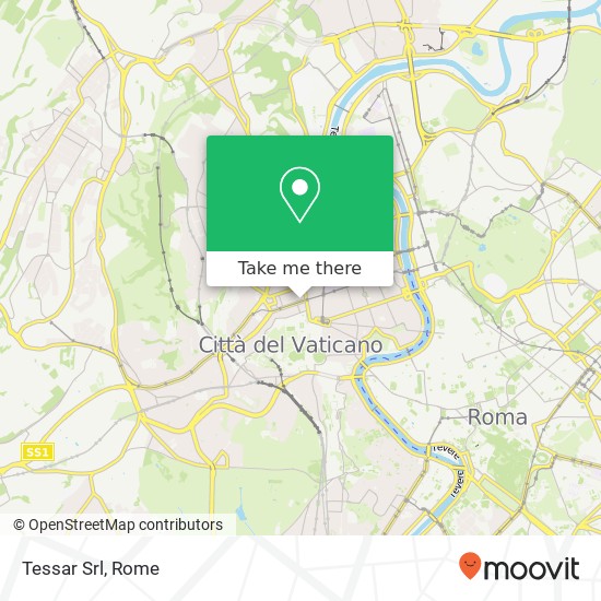 Tessar Srl map