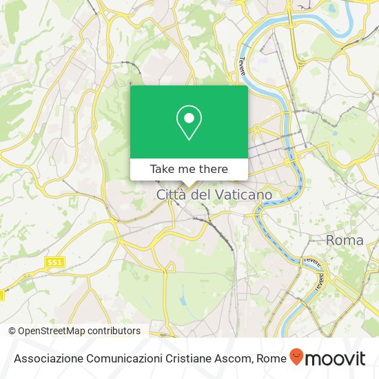 Associazione Comunicazioni Cristiane Ascom map