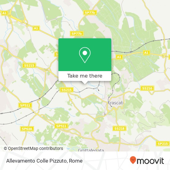 Allevamento Colle Pizzuto map