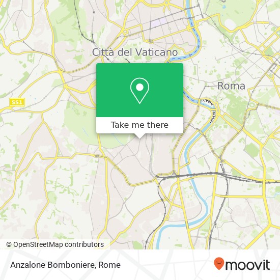 Anzalone Bomboniere map