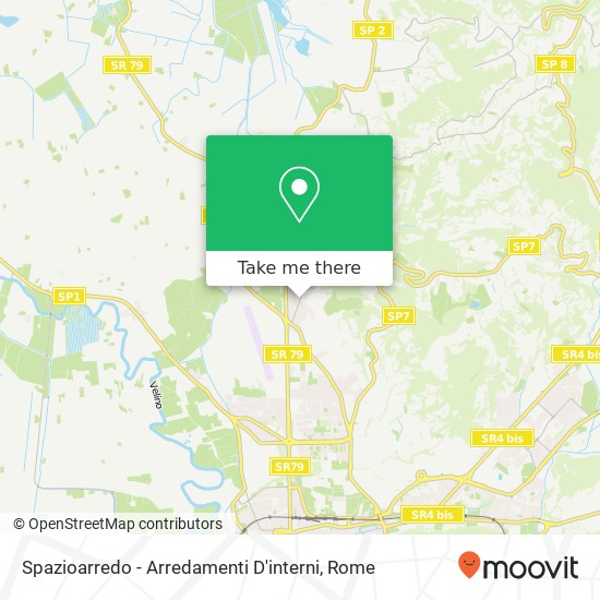 Spazioarredo - Arredamenti D'interni map