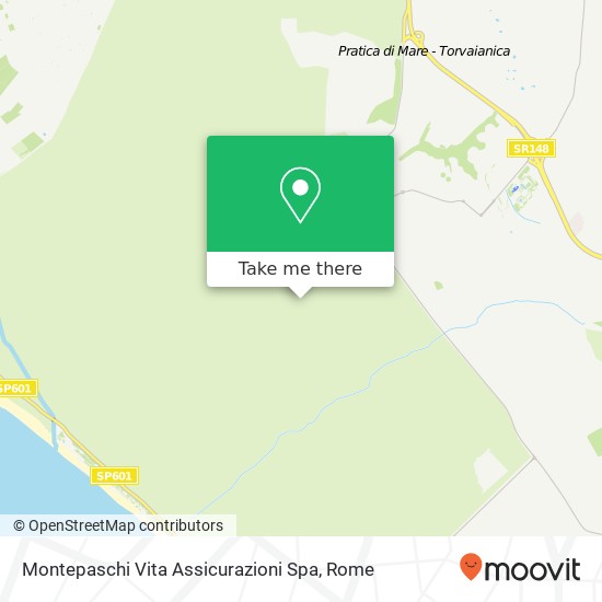 Montepaschi Vita Assicurazioni Spa map