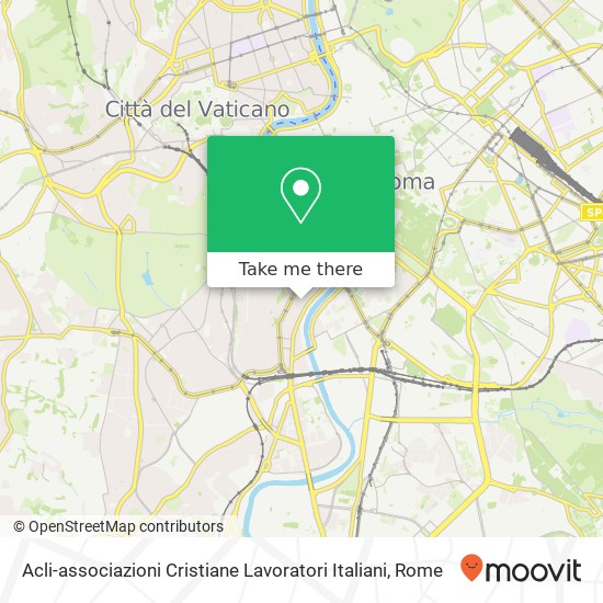 Acli-associazioni Cristiane Lavoratori Italiani map