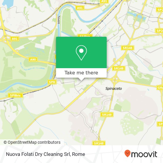 Nuova Folati Dry Cleaning Srl map