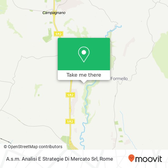 A.s.m. Analisi E Strategie Di Mercato Srl map