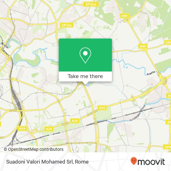 Suadoni Valori Mohamed Srl map