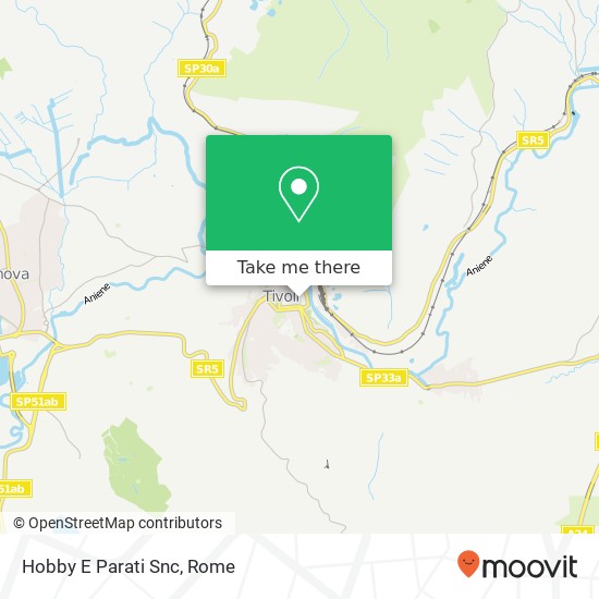 Hobby E Parati Snc map