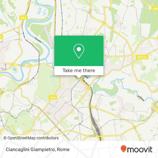 Ciancaglini Giampietro map
