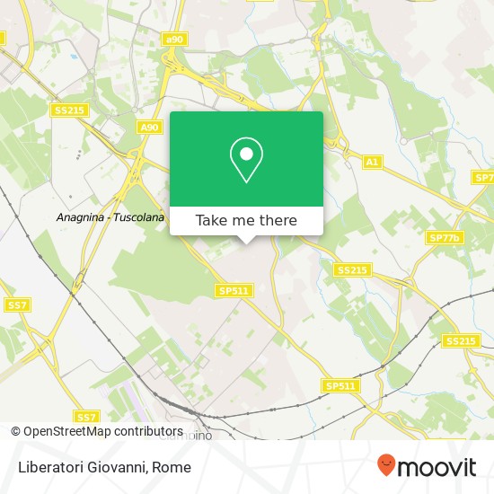 Liberatori Giovanni map