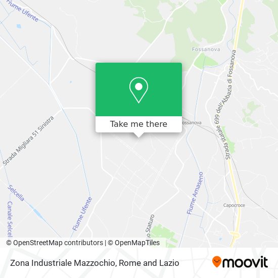 Zona Industriale Mazzochio map