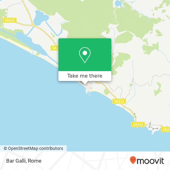 Bar Galli map