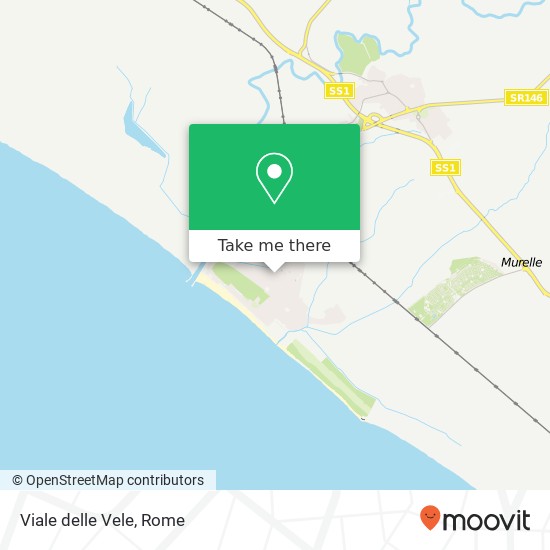 Viale delle Vele map