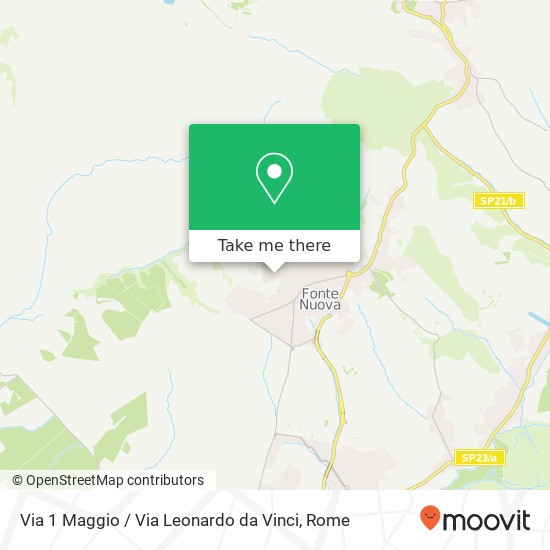 Via 1 Maggio / Via Leonardo da Vinci map