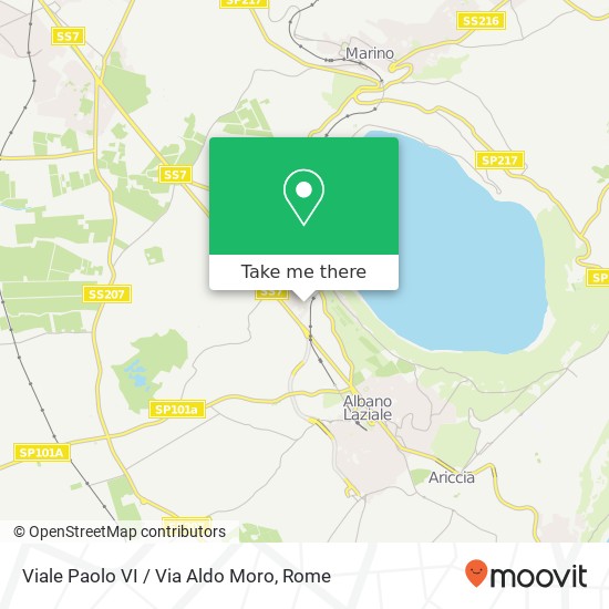 Viale Paolo VI / Via Aldo Moro map