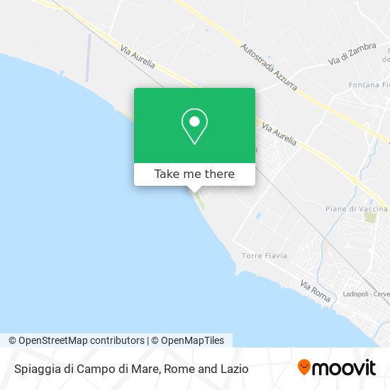 Spiaggia di Campo di Mare map