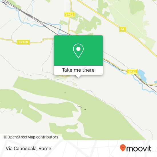 Via Caposcala map