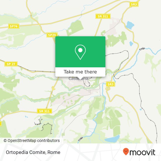 Ortopedia Comite map