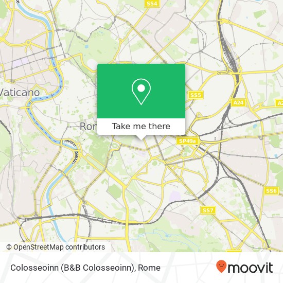 Colosseoinn (B&B Colosseoinn) map