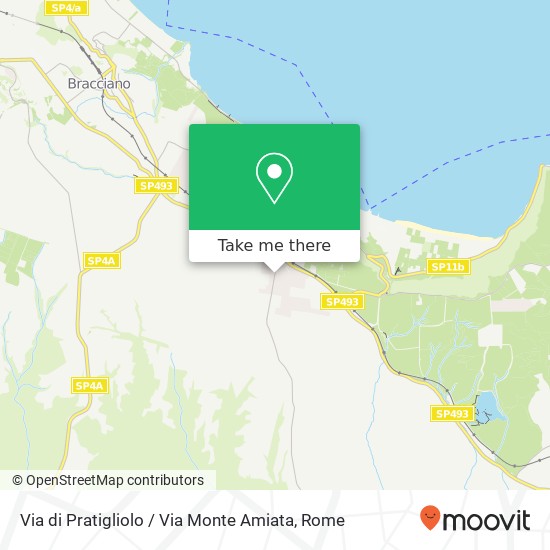 Via di Pratigliolo / Via Monte Amiata map