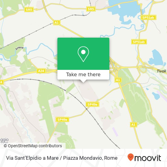 Via Sant'Elpidio a Mare / Piazza Mondavio map