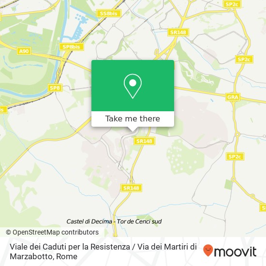 Viale dei Caduti per la Resistenza / Via dei Martiri di Marzabotto map