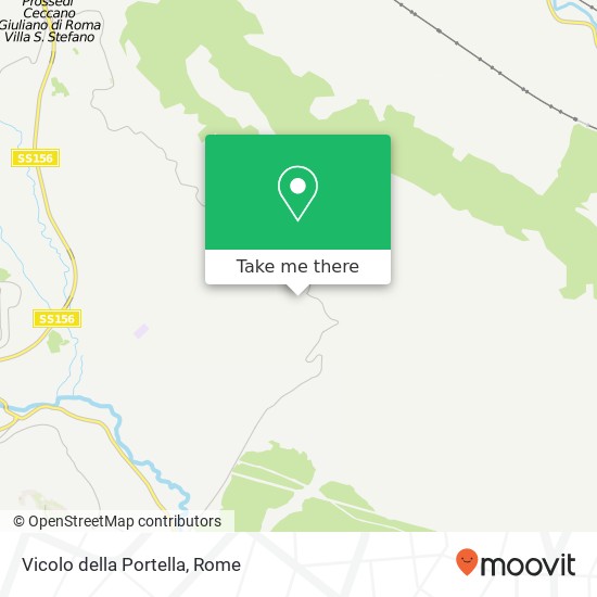 Vicolo della Portella map