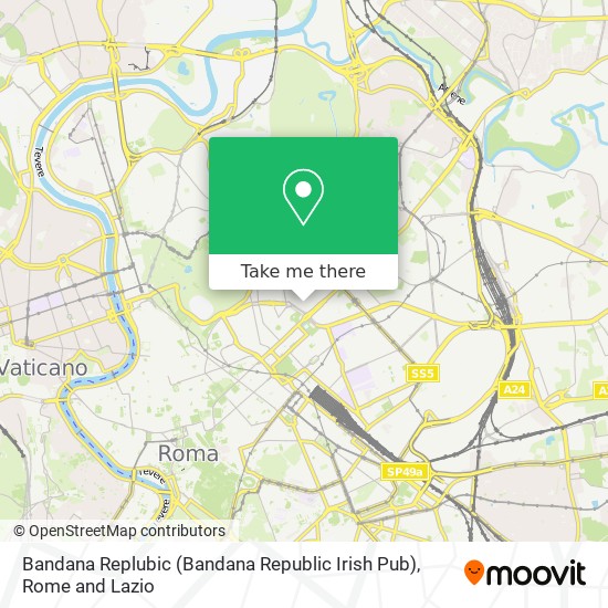Bandana Replubic (Bandana Republic Irish Pub) map