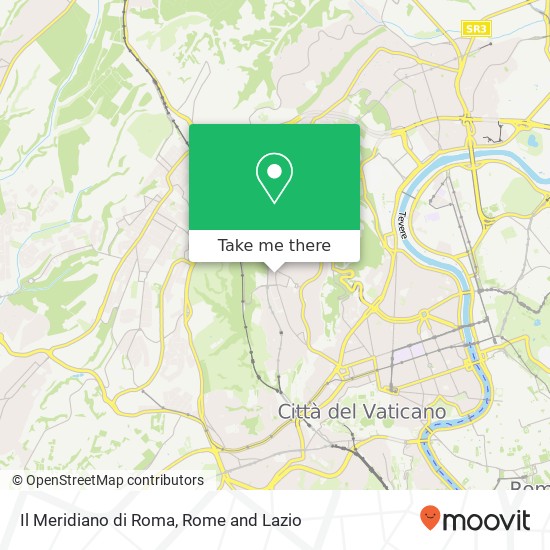 Il Meridiano di Roma map