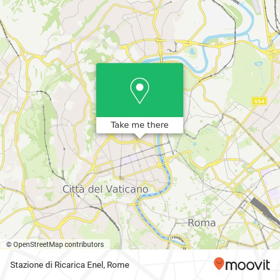 Stazione di Ricarica Enel map