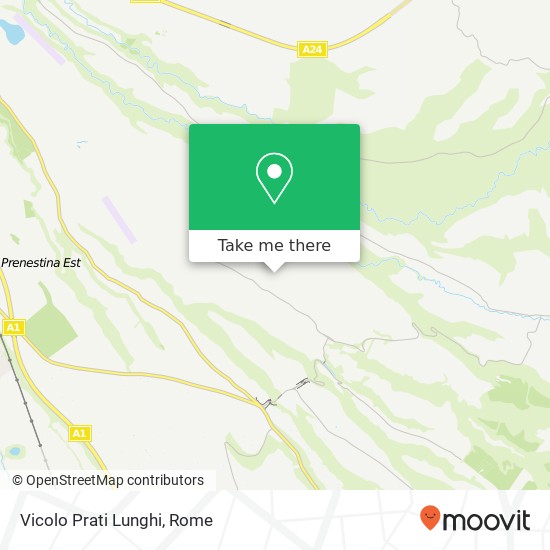 Vicolo Prati Lunghi map