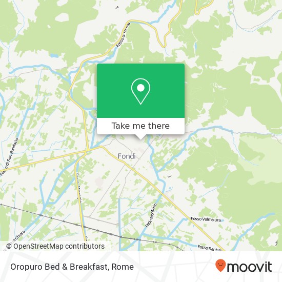 Oropuro Bed & Breakfast map