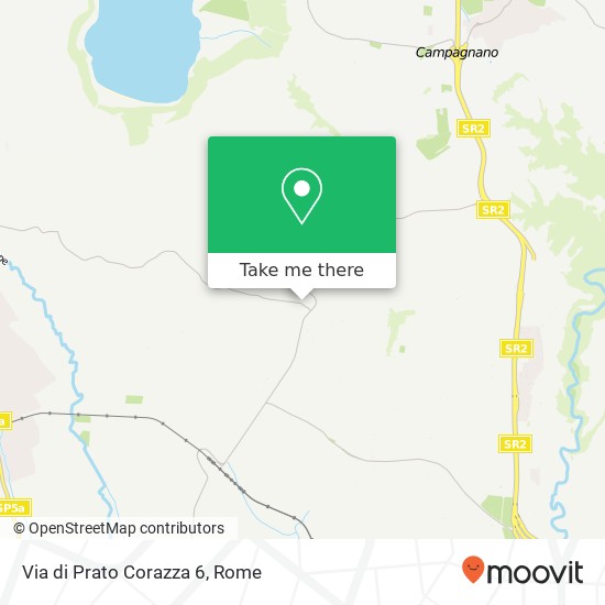 Via di Prato Corazza 6 map