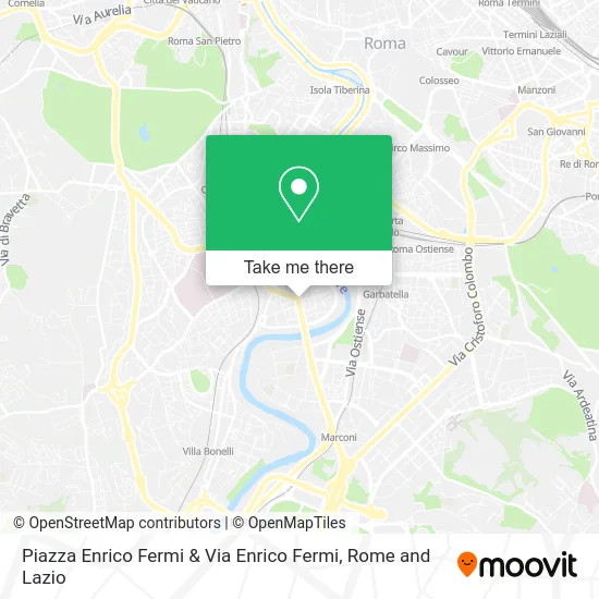 Enrico Fermi Square & Enrico Fermi Street map