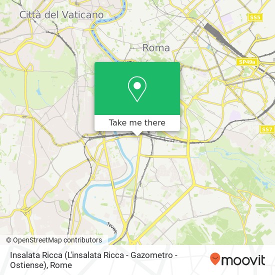 Insalata Ricca (L'insalata Ricca - Gazometro - Ostiense) map