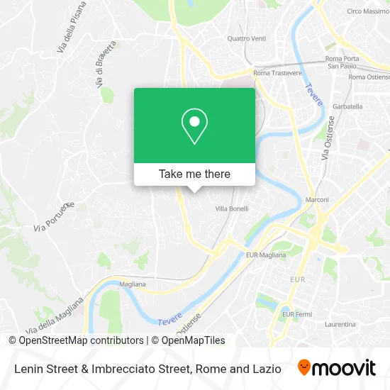 Lenin Street & Imbrecciato Street map