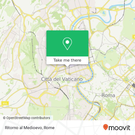 Ritorno al Medioevo map