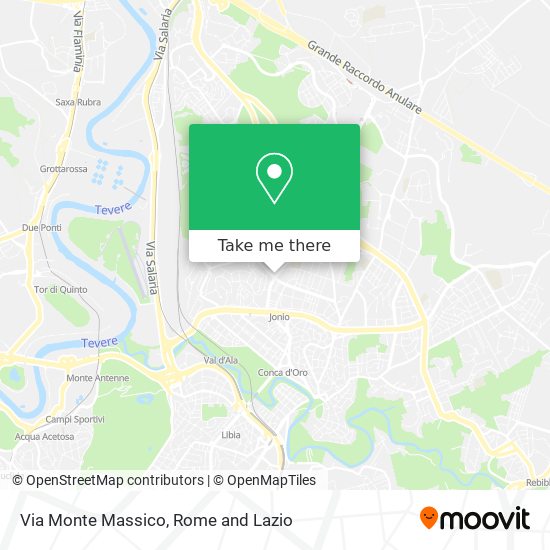 Via Monte Massico map