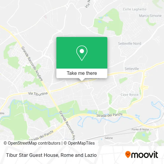 Tibur Star Guest House map