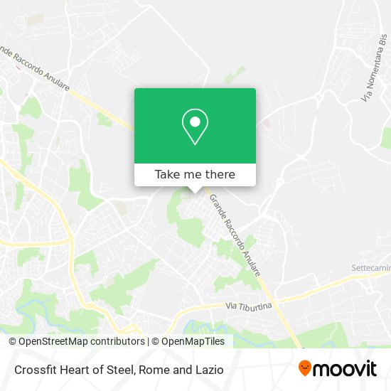 Crossfit Heart of Steel map