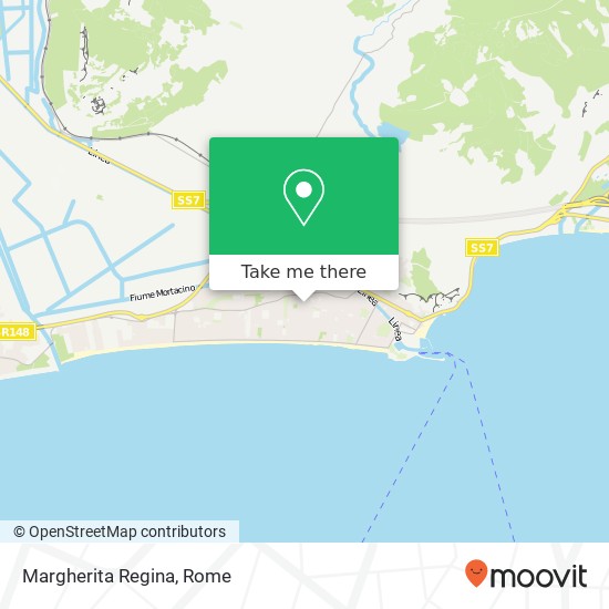 Margherita Regina map
