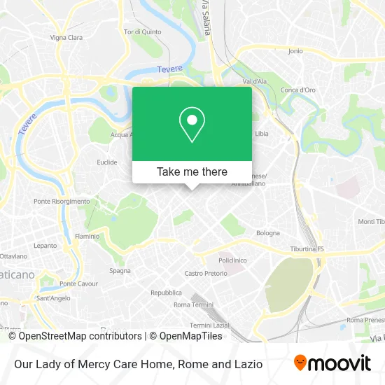 Our Lady of Mercy Care Home map