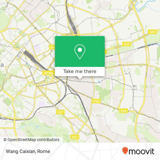 Wang Caixian map