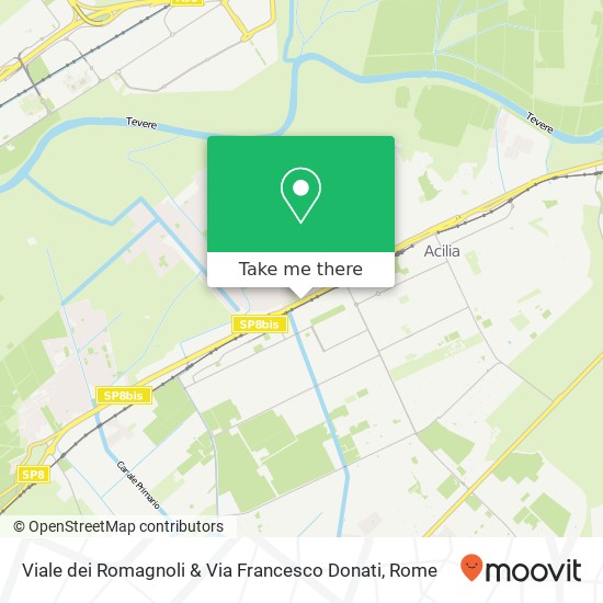 Viale dei Romagnoli & Via Francesco Donati map